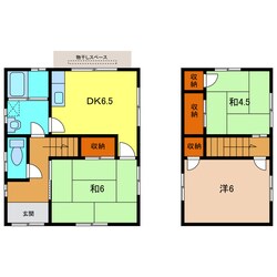 柳住宅の物件間取画像